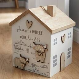 Garden Greatness Highland Cow House Door Stop - Size: 1 Pack - thumbnail 2
