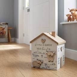 Garden Greatness Highland Cow House Door Stop - Size: 1 Pack - thumbnail 1