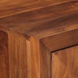 Berkfield Home Drawer Cabinet Honey Brown 70x35x70 cm Solid Wood Acacia - Size: 70 x 35 x 70 cm - thumbnail 6