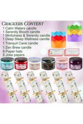 kreativekraft Christmas Crackers 6 Pack Scented Candles Inside Décor - thumbnail 6
