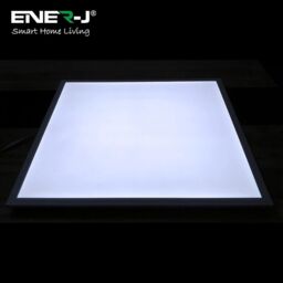 ENER-J 60x60 Slim Backlit 40W 3800Lm, PMMA 2mm Diffuser, Flicker Free Driver 4000K (2pc pack) in White - Size: 25 cm diameter x 19 cm high - thumbnail 2