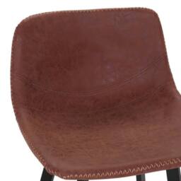 netfurniture Hartford Bar Stool & Tolix Round Table Package in Brown - thumbnail 8
