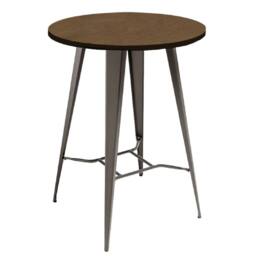 netfurniture Hartford Bar Stool & Tolix Round Table Package in Brown - thumbnail 6