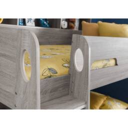 Cheshire Ironwood Bunkbed Grey Oak - Single (90cm) - thumbnail 4