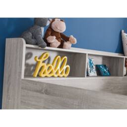 Cheshire Ironwood Bunkbed Grey Oak - Single (90cm) - thumbnail 3