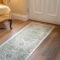 Kukoon Green Beige Traditional Floral Oriental Style Fireside Living Room Rug - Size: 160 cm x 230 cm - thumbnail 8