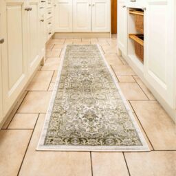 Kukoon Green Beige Traditional Floral Oriental Style Fireside Living Room Rug - Size: 160 cm x 230 cm - thumbnail 9