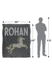 Warner Brothers Lord Of The Rings Officially Licensed Silky Touch Super Soft Throw Blanket 152 x 127 cm in White - thumbnail 5