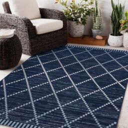 RugsX Color Rug in Blue - Size: 200 cm x 290 cm - thumbnail 4