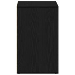 Berkfield Home Black Oak Cosmetic Cabinet - 80x40x65 cm, Made from Engineered Wood - Size: 80 x 40 x 65 cm - thumbnail 7