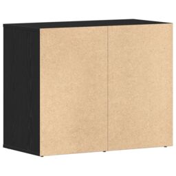 Berkfield Home Black Oak Cosmetic Cabinet - 80x40x65 cm, Made from Engineered Wood - Size: 80 x 40 x 65 cm - thumbnail 5