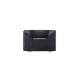 Wyld Haus Carlow Black Velvet Armchair - thumbnail 2