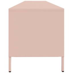Berkfield Home TV Cabinet Pink 202x39x43.5 cm Cold-rolled Steel - thumbnail 6