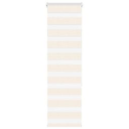 Berkfield Home Zebra Blind Marble Beige 40x150 cm Fabric Width 35.9 cm Polyester - thumbnail 1