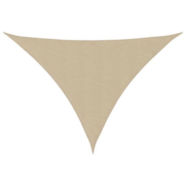 Berkfield Home Sunshade Sail Oxford Fabric Triangular 3x3x4.24 m Beige - image 1
