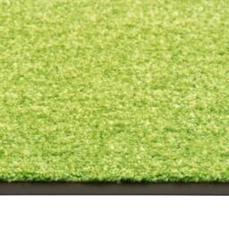 Berkfield Home Pliable Doormat Washable Green 120x180 cm - thumbnail 1