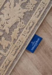 THE RUGS Villeroy & Boch Ambroise Short Pile Rug Floral Wool Like Soft Texture in Beige - Size: 200 cm x 290 cm - thumbnail 4