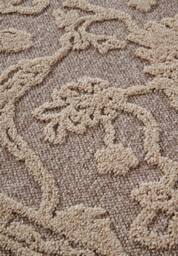 THE RUGS Villeroy & Boch Ambroise Short Pile Rug Floral Wool Like Soft Texture in Beige - Size: 200 cm x 290 cm - thumbnail 5