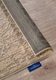 THE RUGS Villeroy & Boch Ambroise Short Pile Rug Floral Wool Like Soft Texture in Beige - Size: 200 cm x 290 cm - thumbnail 3