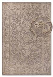THE RUGS Villeroy & Boch Ambroise Short Pile Rug Floral Wool Like Soft Texture in Beige - Size: 200 cm x 290 cm - thumbnail 6