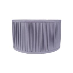 ValueLights Jess Fabric Ruched Pleated Ceiling Floor Table Small Drum Lamp Shade in Baby Blue - thumbnail 2