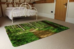 Benjamin Tate Design Woodland Path Designer Rug in Natural - Size: Large - thumbnail 3