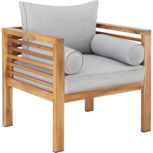 tectake Garden Chair Boka in Brown - Size: 1 Seater - image 1