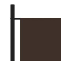 Berkfield Home Practical 3-Panel Room Divider Brown 260x180 cm - thumbnail 4
