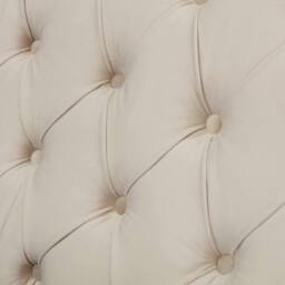 HomeTouch Ambessa Velvet Ottoman King Size Bed Frame with Headboard & Storage in Beige - thumbnail 5