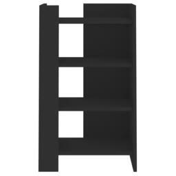 Berkfield Home Sideboard Black 45x35x75 cm Engineered Wood - Size: 45 x 35 x 75 cm - thumbnail 4