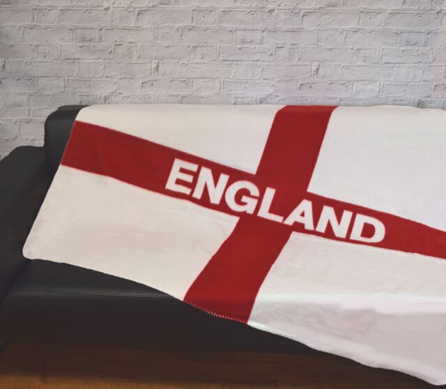 Rapport Home England Fleece Polyester Throw (130x160) Multicolor - Size: 130 cm x 160 cm