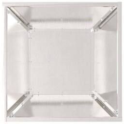 Berkfield Home Garden Bowl Planters 5 pcs 40x40x15 cm Stainless Steel in Silver - Size: 40 x 40 x 15 cm - thumbnail 9