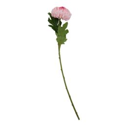 Orsina Chrysanthemum Stem - 84cm Pink, Lifelike Artificial Flower With Soft Pink Petals & Green Stem, Adds A - thumbnail 1