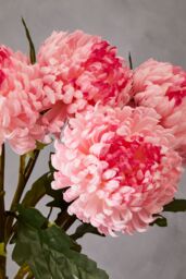 Orsina Chrysanthemum Stem - 84cm Pink, Lifelike Artificial Flower With Soft Pink Petals & Green Stem, Adds A - thumbnail 6