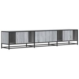 Berkfield Home TV Cabinet Grey Sonoma 210x35x41 cm Engineered Wood - Size: 210 x 35 x 41 cm - thumbnail 6