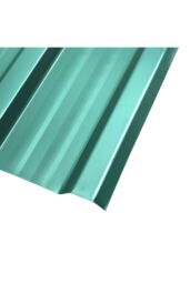Living and Home 12Pcs Dark Green Steel Corrugated Sheets - thumbnail 5