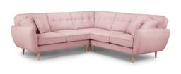 The Great Sofa Company Ailis 2 Corner 2 Faro Soft Pink in Dusty Pink - thumbnail 2
