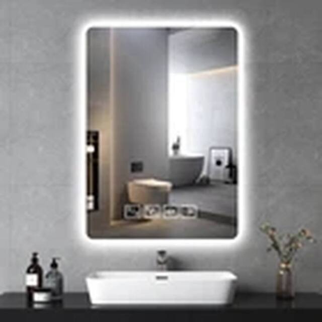EONLION 500×700mm Wall Mounted LED Bathroom Mirror in White - image 1