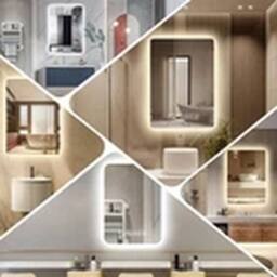 EONLION 500×700mm Wall Mounted LED Bathroom Mirror in White - thumbnail 3