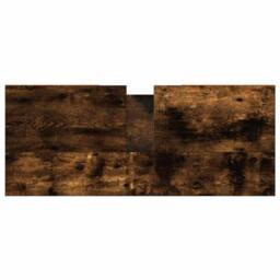 Berkfield Home Durable Bathroom Cabinet Smoked Oak 80x33x60 cm Engineered Wood in Brown - Size: 80 x 33 x 60 cm - thumbnail 8