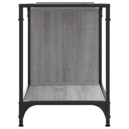 Berkfield Home TV Cabinet Grey Sonoma 153x37x50 cm Engineered Wood - Size: 153 x 37 x 50 cm - thumbnail 5