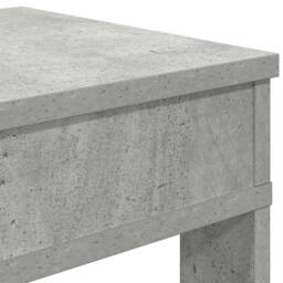 Berkfield Home Shoe Rack Concrete Oak 80x30x98 cm Engineered Wood in Grey - Size: 80 x 30 x 98 cm - thumbnail 7