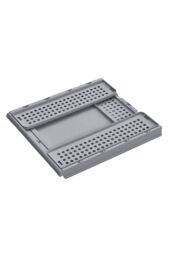 Living and Home Folding Wardrobe Drawer Storage Box Organizer Bedroom in Grey - thumbnail 4