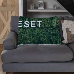 Benjamin Tate Design Wellness Reset Designer Blanket in Natural - Size: 120 cm x 150 cm - thumbnail 2