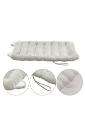 Living and Home Outdoor Indoor Comfort Plush Seat Cushions in Grey - thumbnail 4