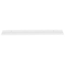 Berkfield Home Wall Shelves 4 pcs High Gloss White 115x9x3 cm - Size: 115 x 9 x 3 cm - thumbnail 6