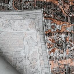 The Rug Shop UK Abstract Grey Traditional Easy to clean Machine Made Rug - Size: 200 cm x 290 cm - thumbnail 3