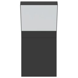 Berkfield Home Outdoor LED Wall Light Black Die-cast Aluminium - thumbnail 5