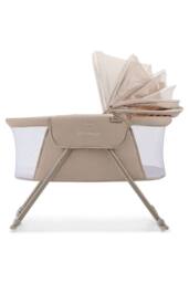 Kinderkraft LOVI 3-in-1 Baby Travel Cot Infant Crib Cradle Lightweight Compact in Beige - thumbnail 4