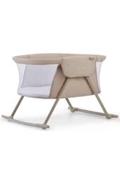 Kinderkraft LOVI 3-in-1 Baby Travel Cot Infant Crib Cradle Lightweight Compact in Beige - thumbnail 3